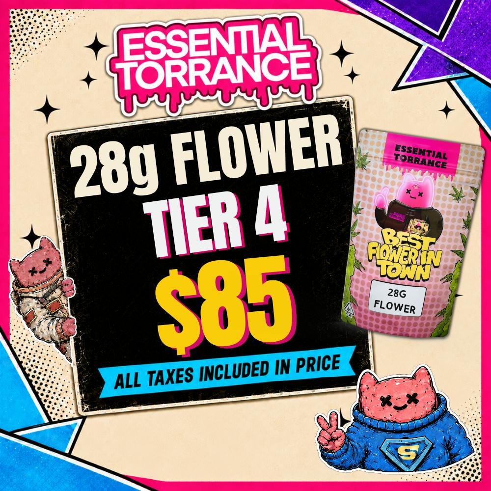 TIER 4 Flower 28g $85