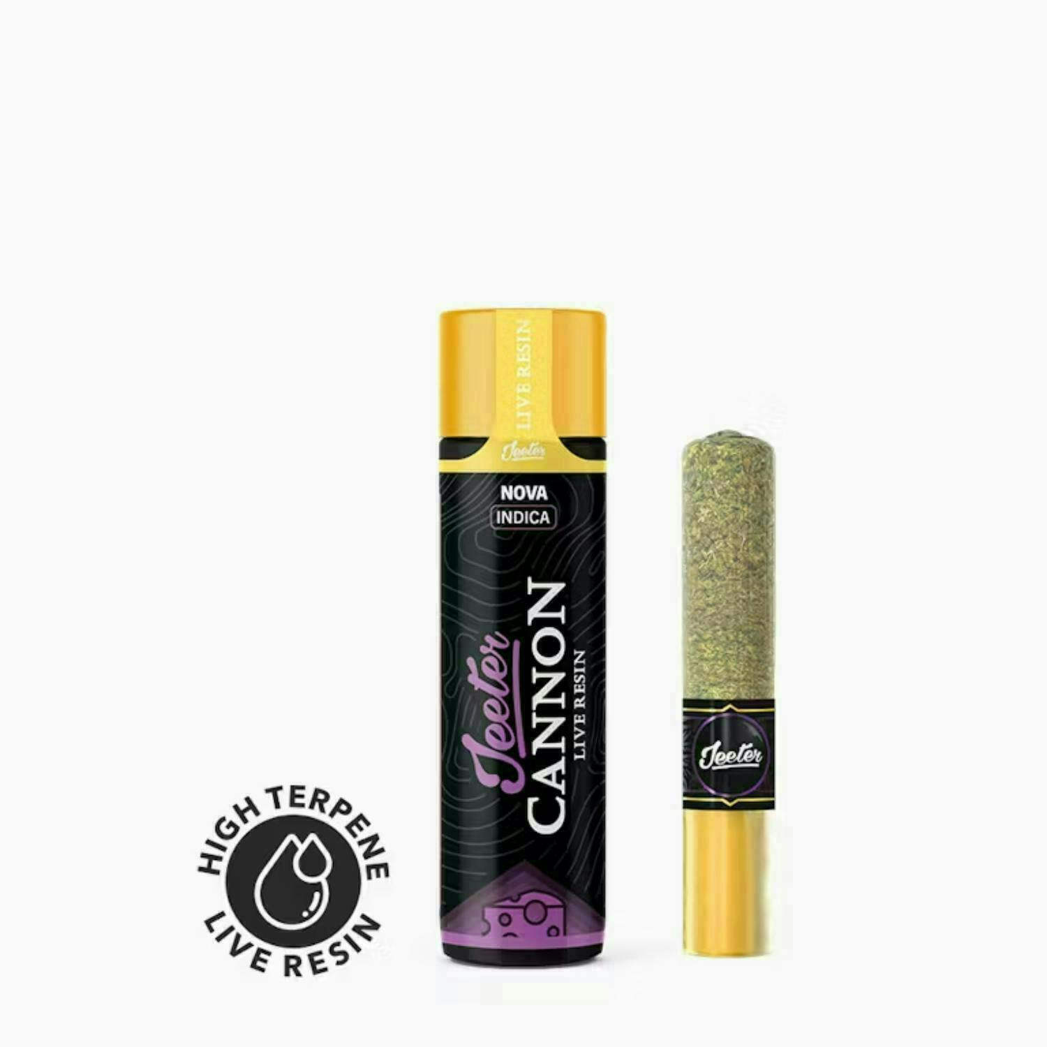 Jeeter | Nova | Live Resin Cannon | Infused Joint | 1.3g