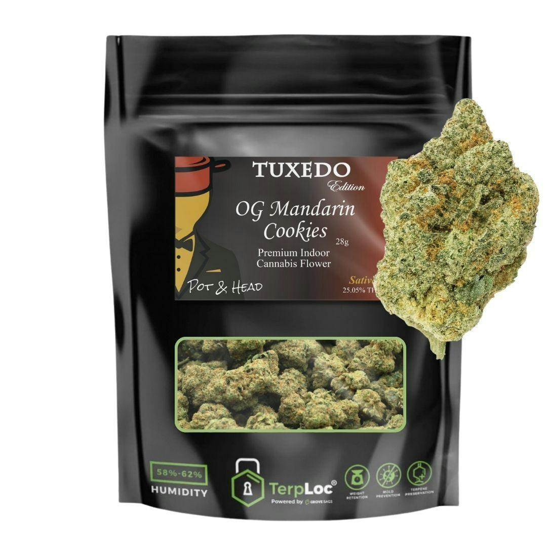 28g Indoor Flower | OG Mandarin Cookies by Pot & Head