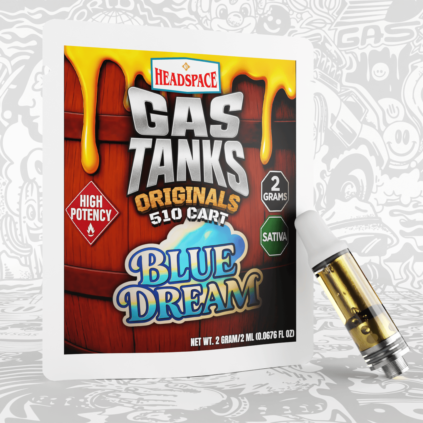 Tanks Originals Cartridge Blue Dream