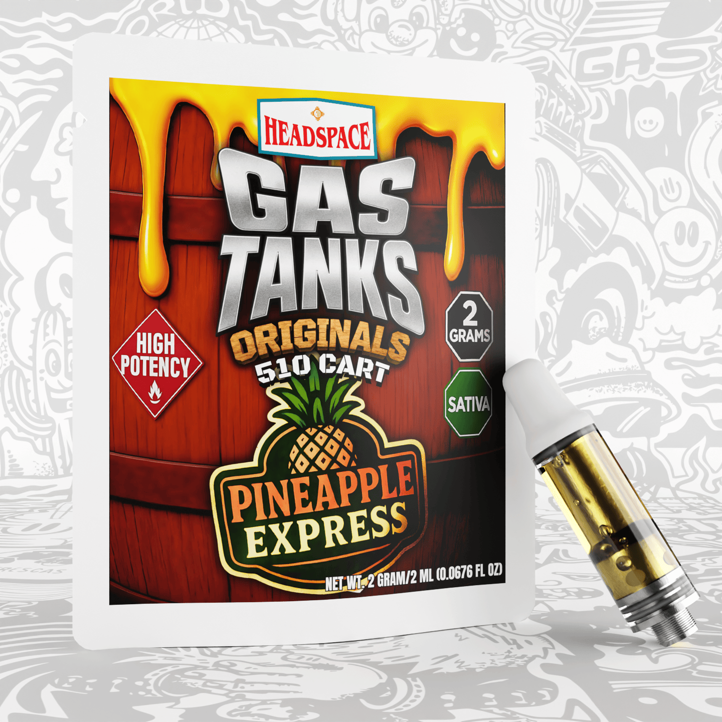 Tanks Originals Cartridge Pineapple Express