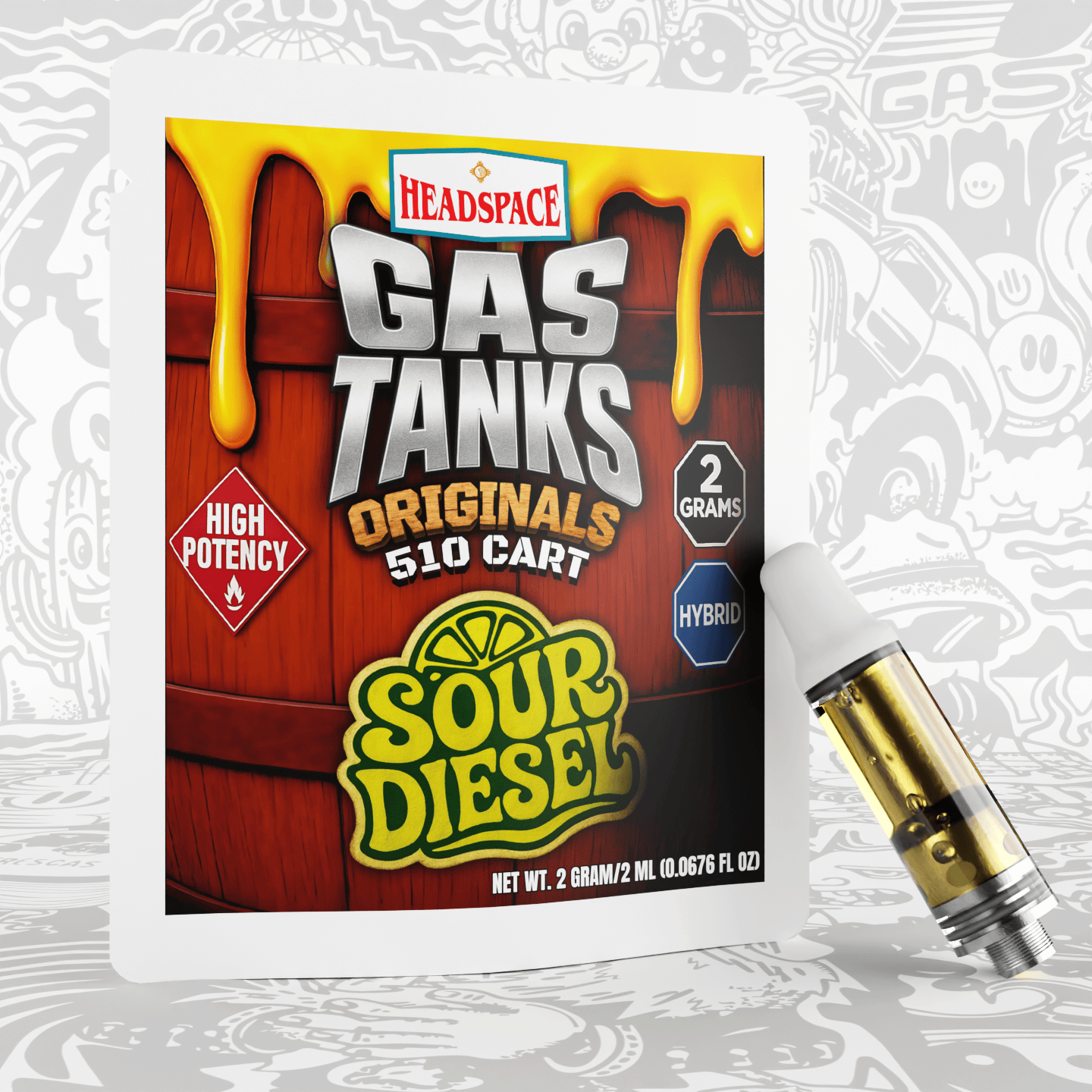 Tanks Originals Cartridge Sour Diesel