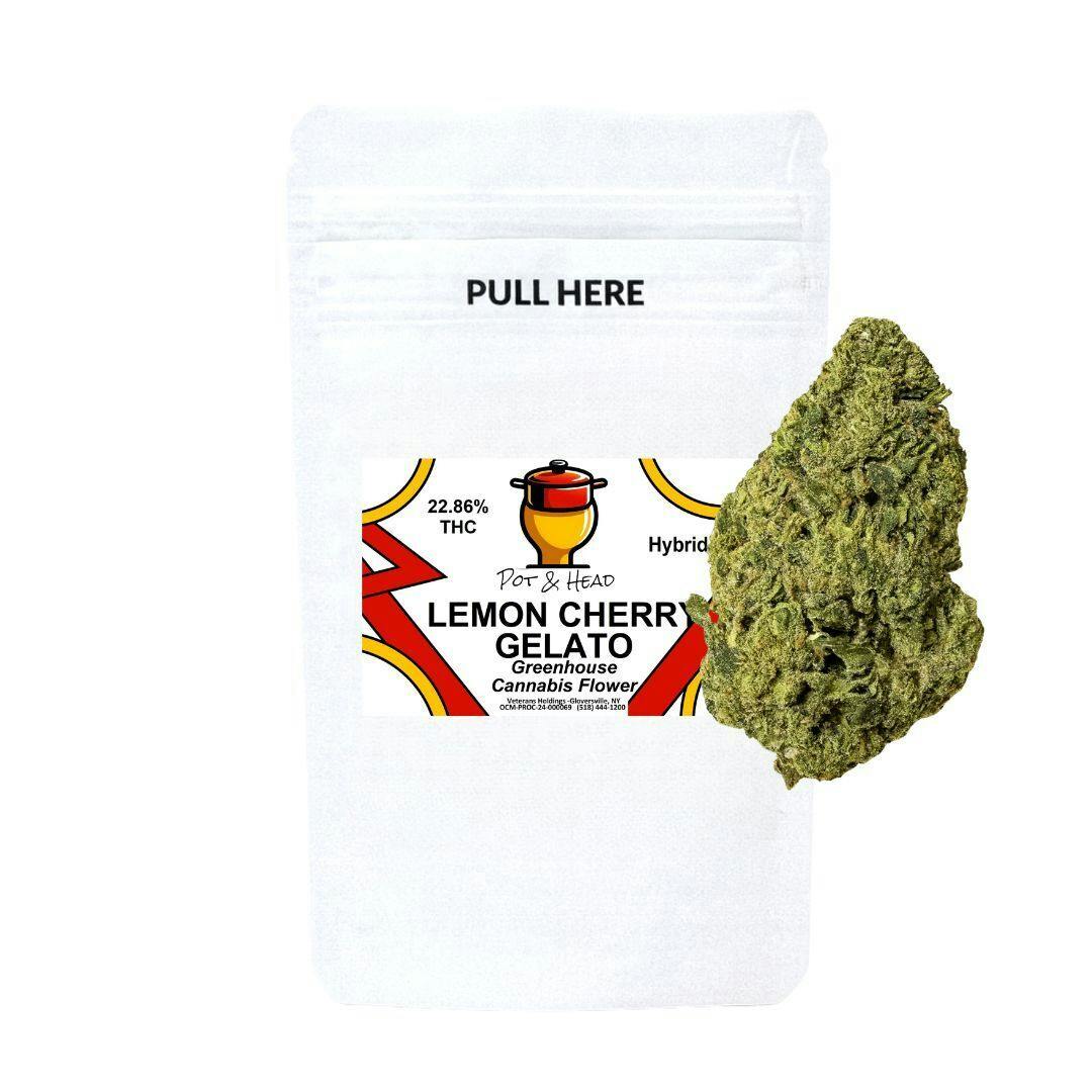 Lemon Cherry Gelato | Buds | 28g by Pot & Head