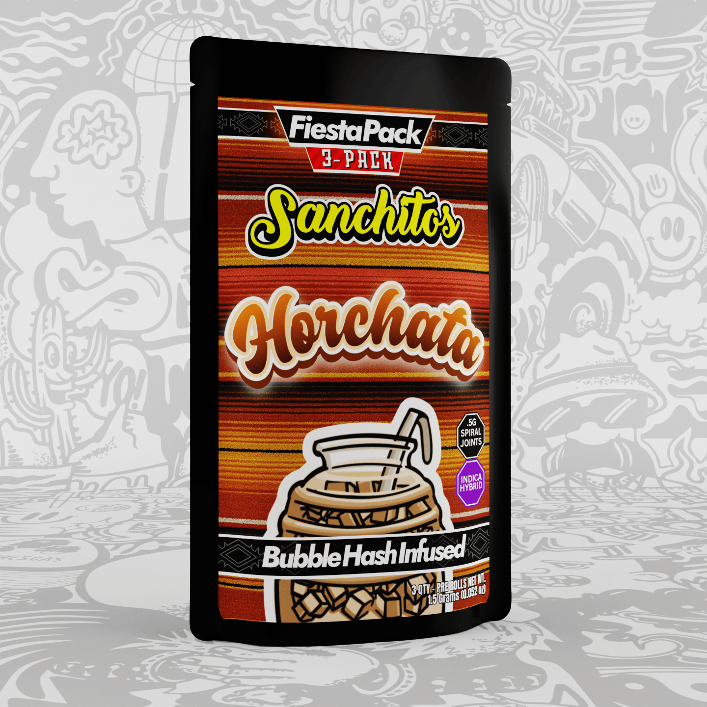 Sanchitos 3 Pack - Horchata by HeadSpace Alchemy