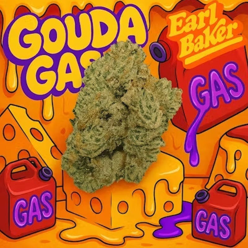Earl Baker - Gouda Gas Flower by Earl Baker