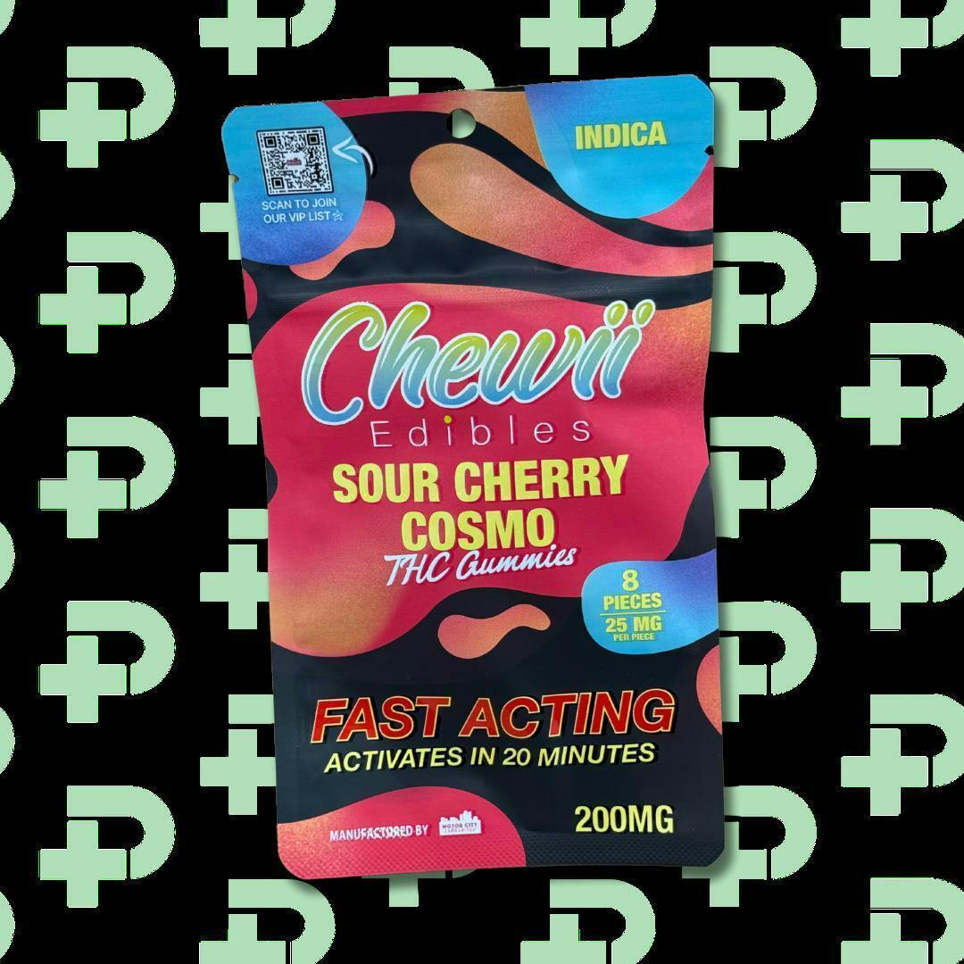 Chewii Coins - Sour Cherry Cosmo (I) (200mg) [8pk]