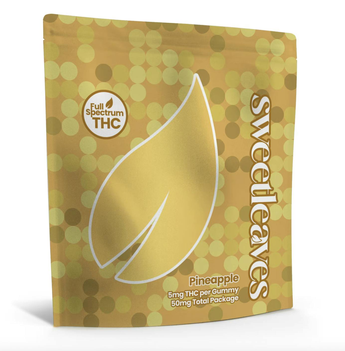 Sweet Leaves | Pineapple | Gummies | 10pk at Farmer's Cannabis Co.