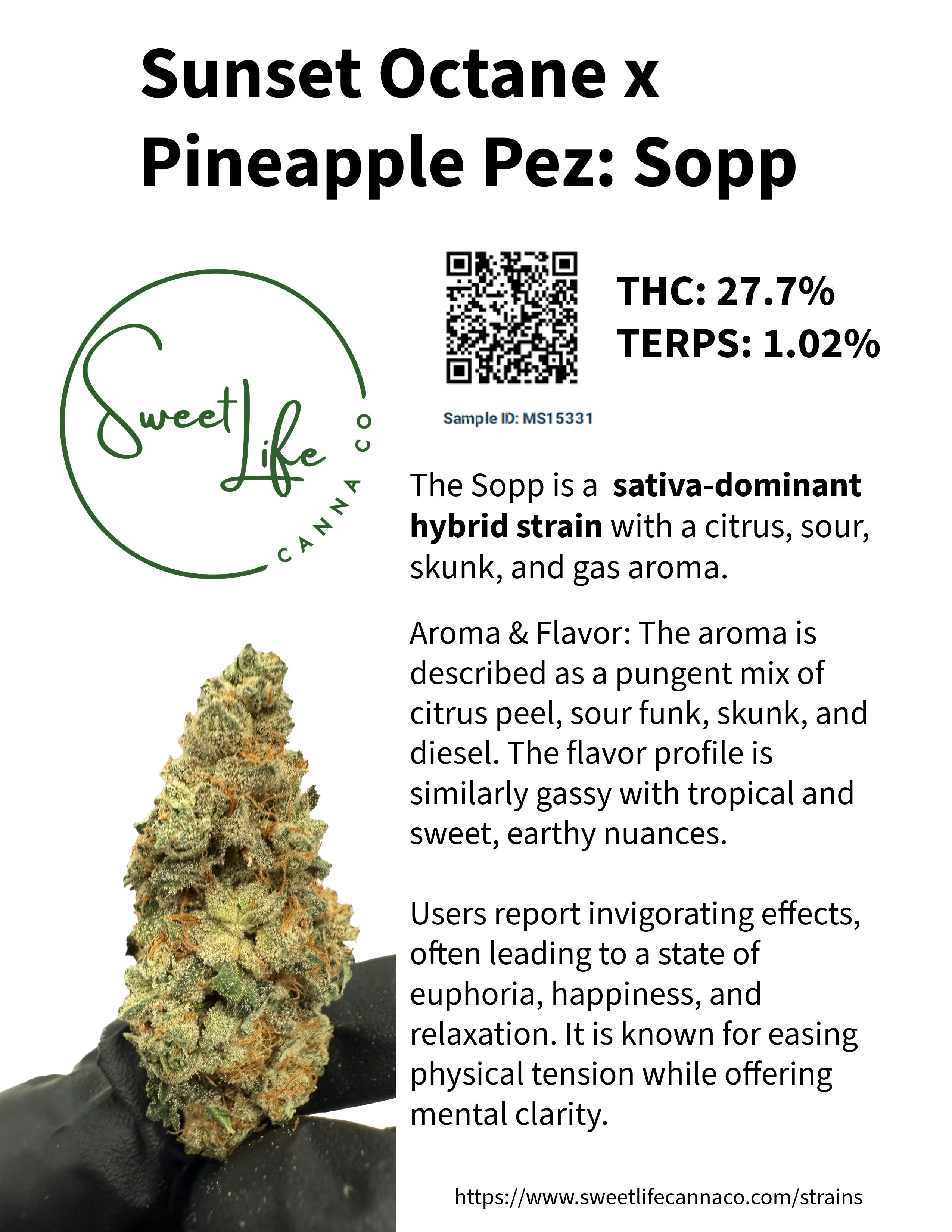 Sunset Octane Pineapple Pez Sopp