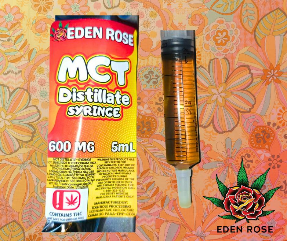 600MG MCT Distillate Syringe