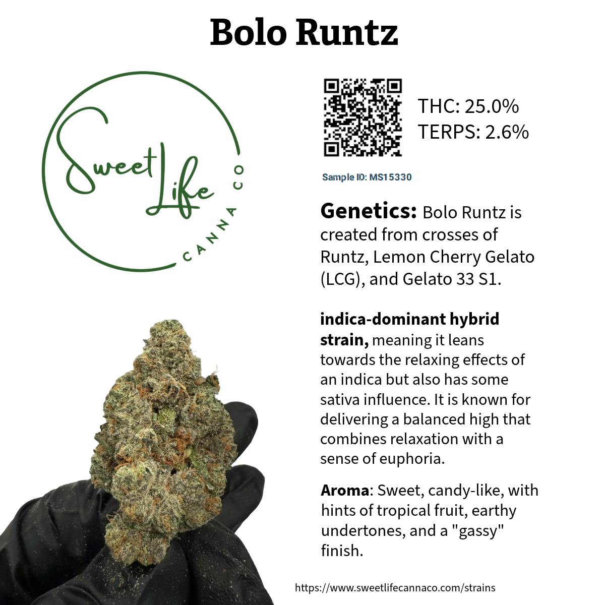 Bolo Runtz (7 gram Bag)