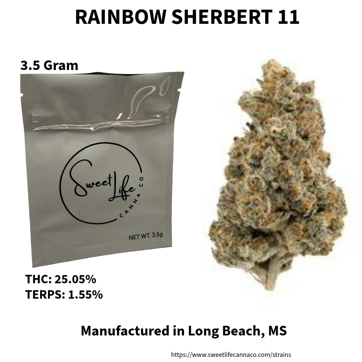Rainbow Sherbert Gram Bag