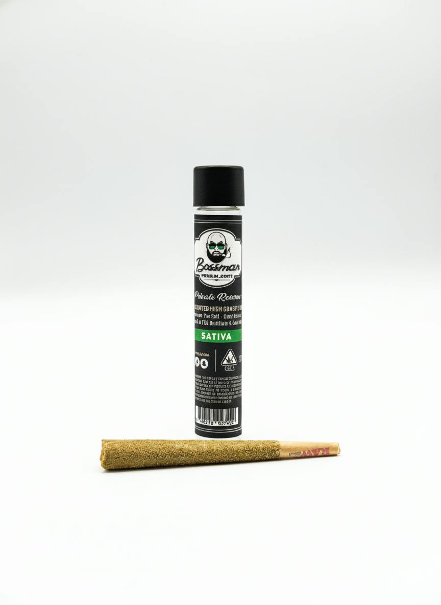 BOSSMAN PREMIUM JOINTS- SATIVA [KIEF]