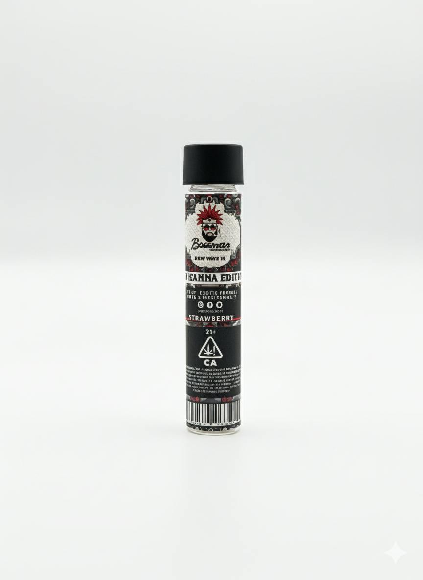 BOSSMAN JOINTS- MEXICANNA EDITION-STRAWBERRY [HYBRID]