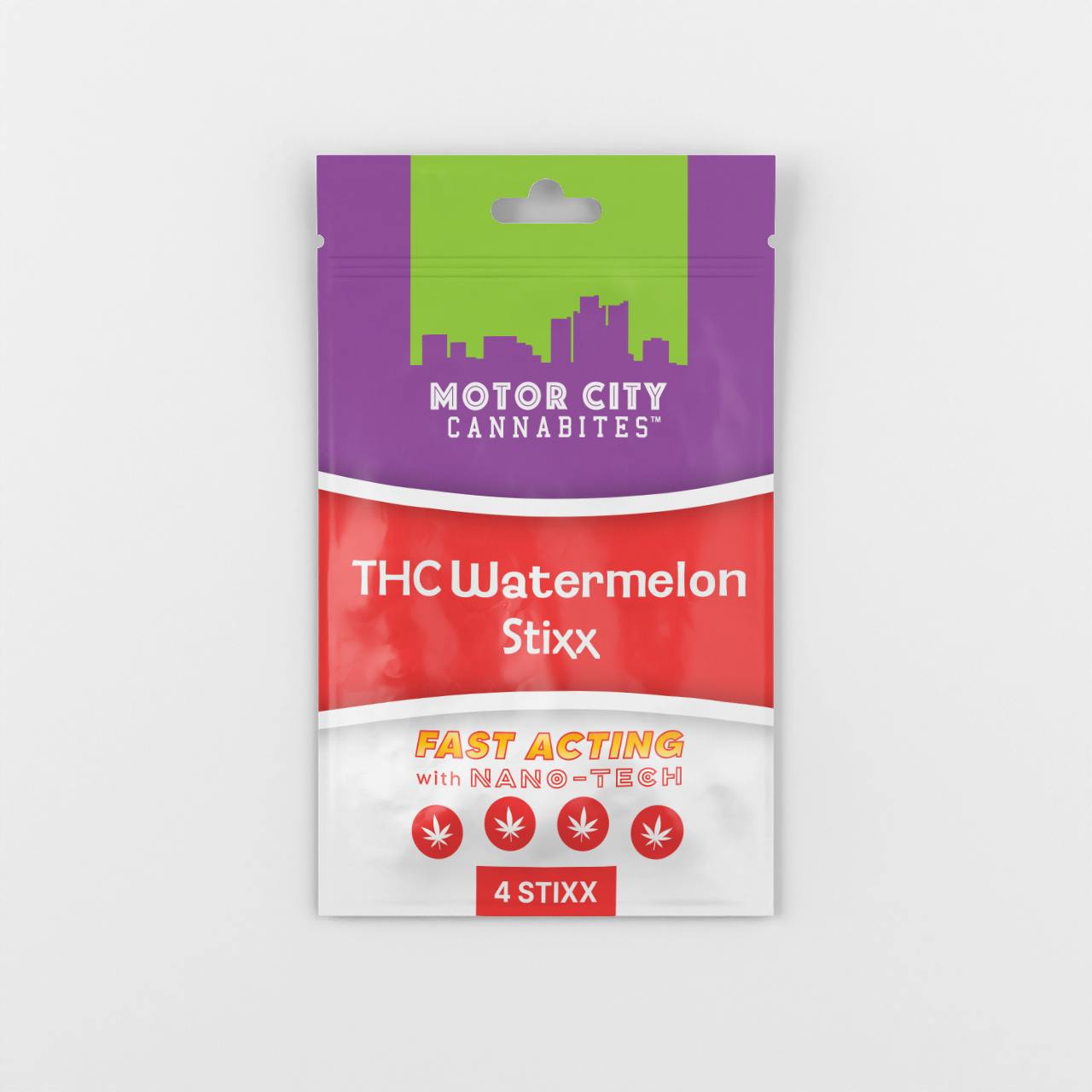 Motor City Cannabites - THC Watermelon Stixx 200mg