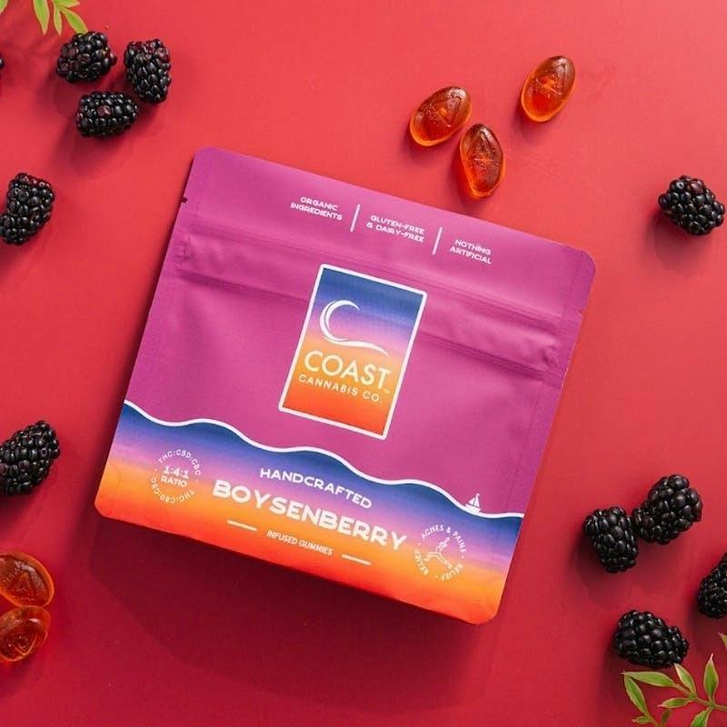 Coast Cannabis Co. | Boysenberry 1:4:1 | Gummies | 20pk by Coast Cannabis Co.