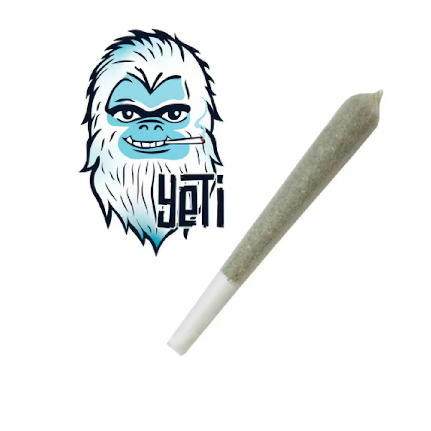 Yeti Blue Runtz 1G Pre Roll by Yeti