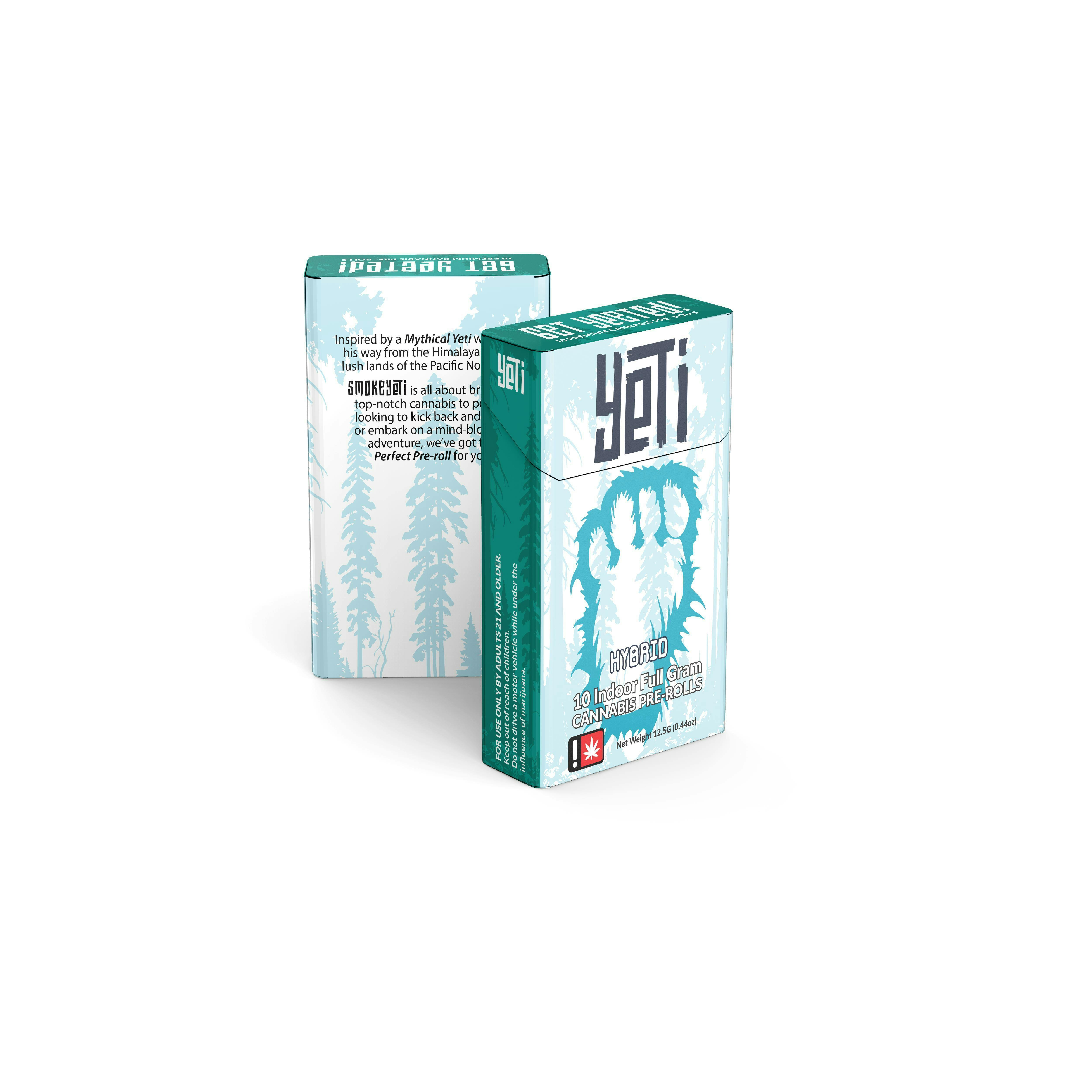 Yeti Pre-Roll 10 Pack - Punch Breath / Stuffed Cherry Gelato