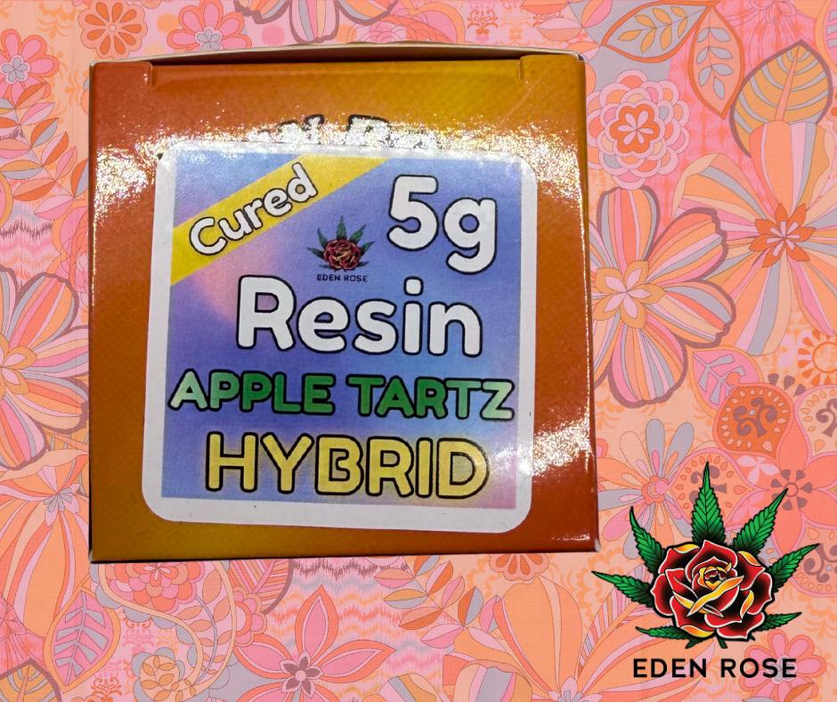 5G BHO Extract - APPLE TARTZ (Hybrid) by Eden Rose Processing