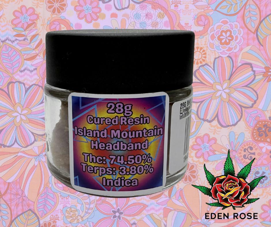 28G BHO Extract - Island Mountain Headband (Indica)