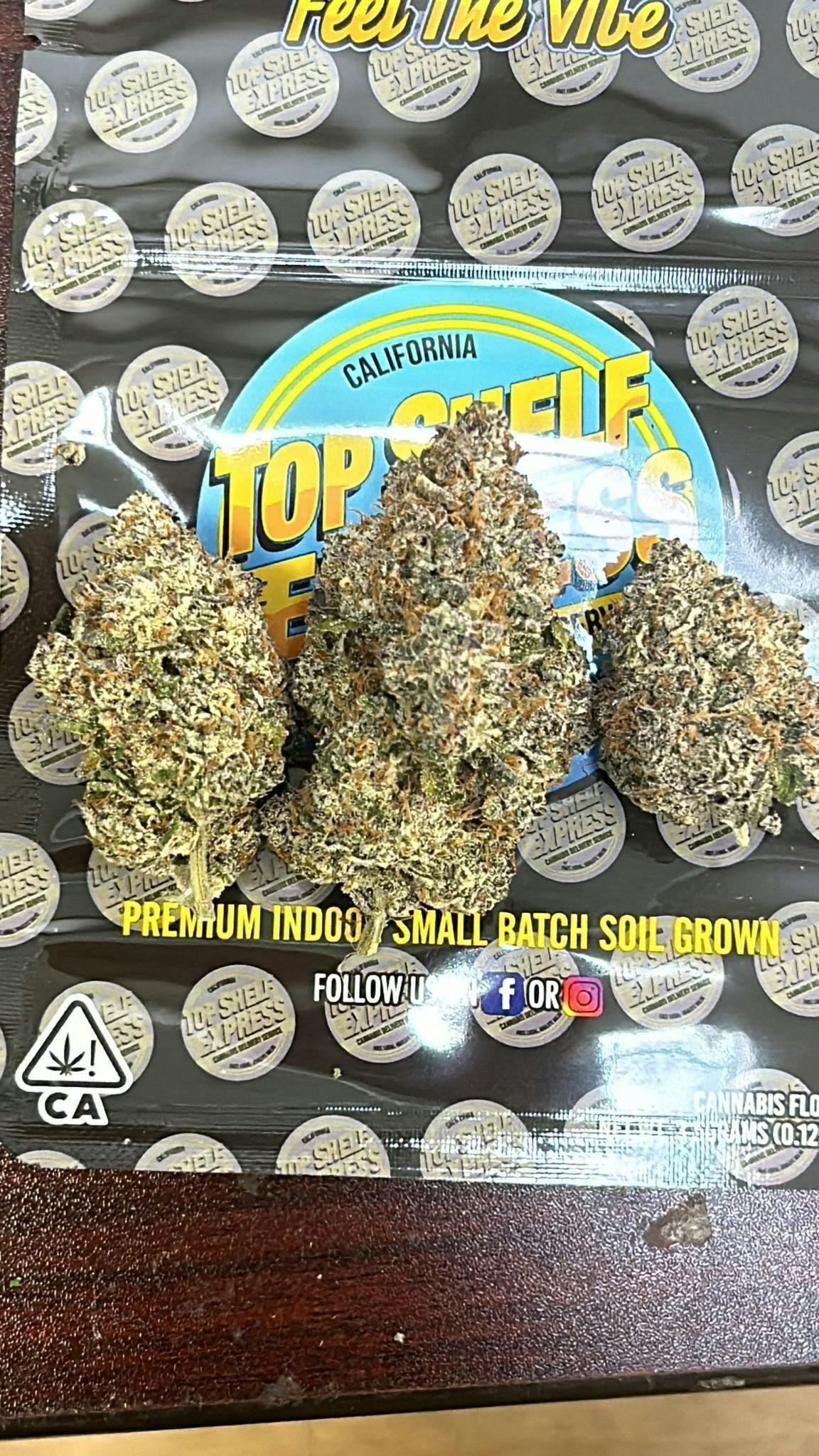 TOP SHELF EXPRESS - EXCISE TAXES INCLUDED Menu, Reviews, Deals - Weed  Delivery in San Ramon, California