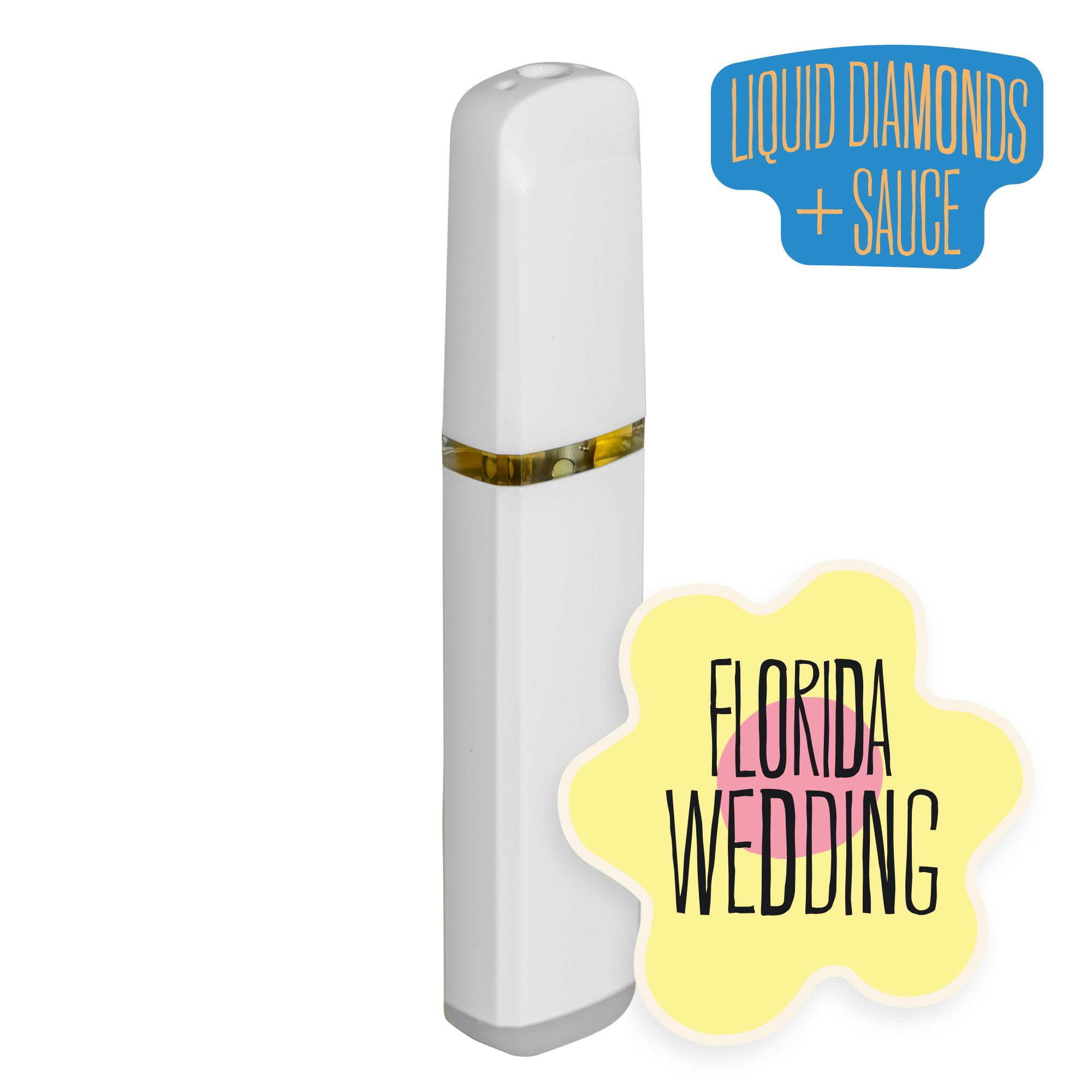 Florida Wedding Liquid Diamonds and Sauce Disposable - New Leaf Dispensary  & Onsite Consumption Space | Weedmaps