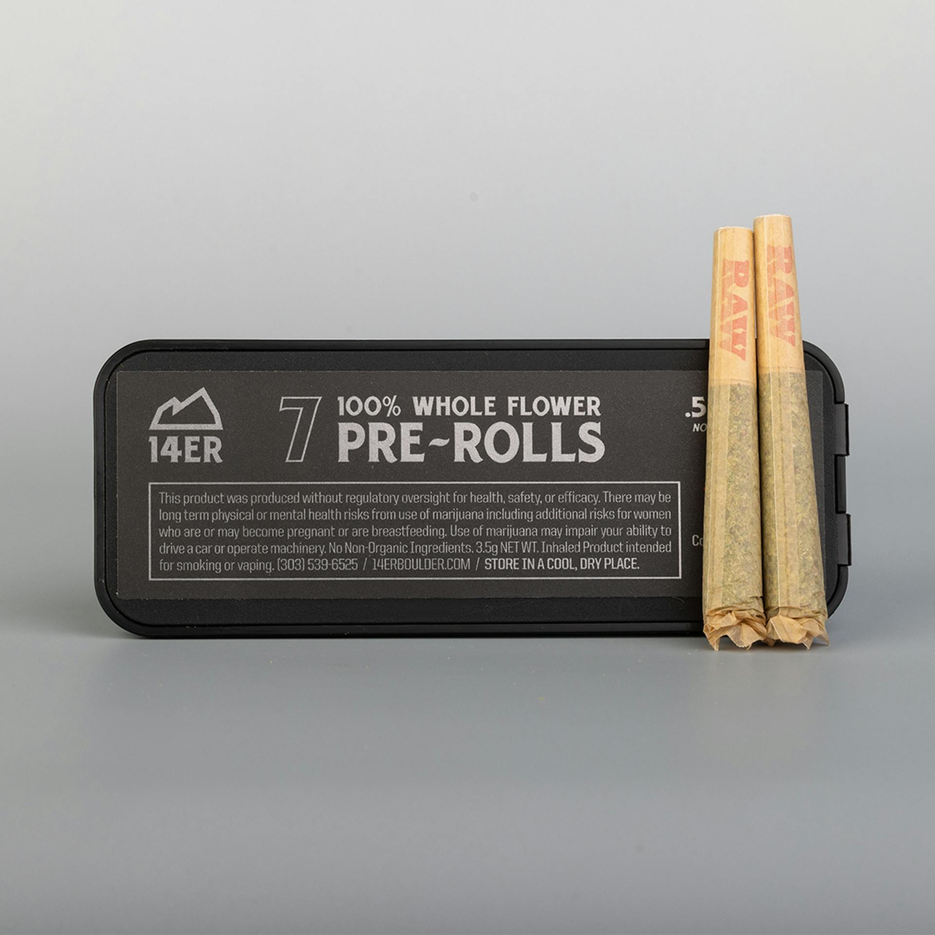 14er | Crepe de la Crepe | 7 x 0.5g Preroll Pack by 14er Extractions
