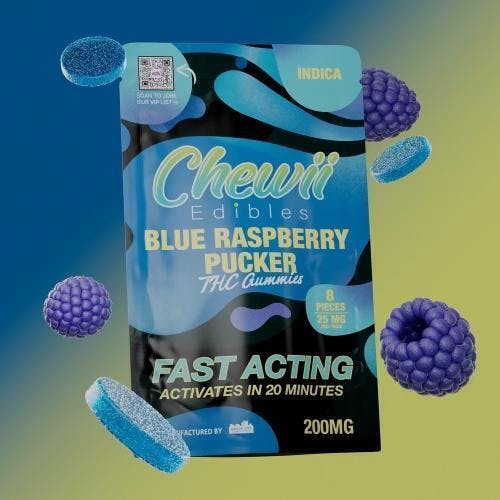 Raspberry Pucker Indica Fast Acting