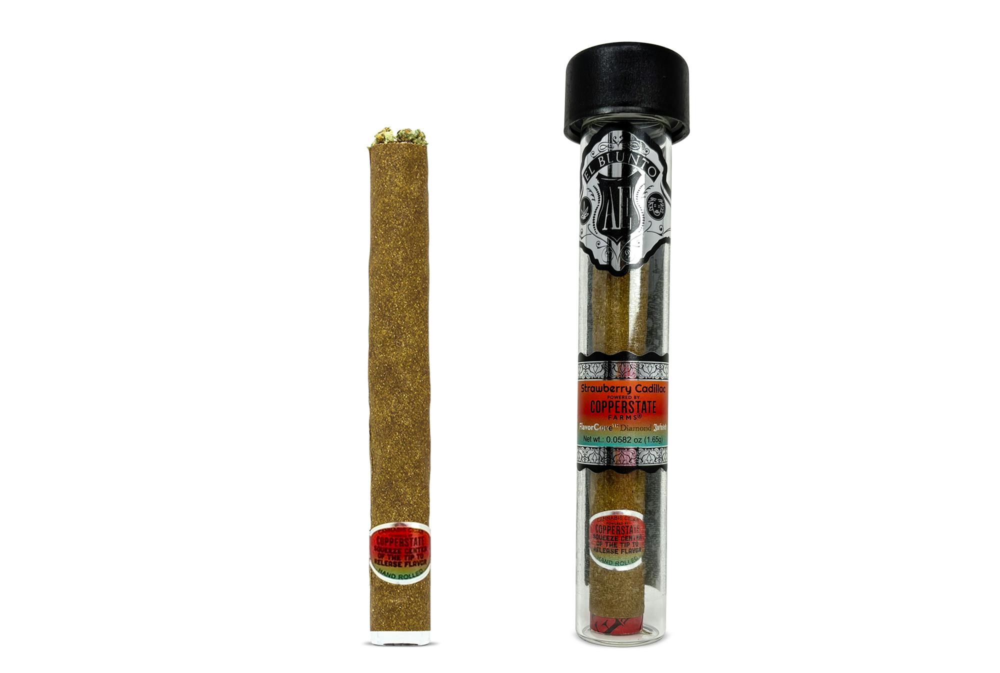El Blunto FlavorCore - Strawberry Cadillac - Diamond Infused - 1.65G