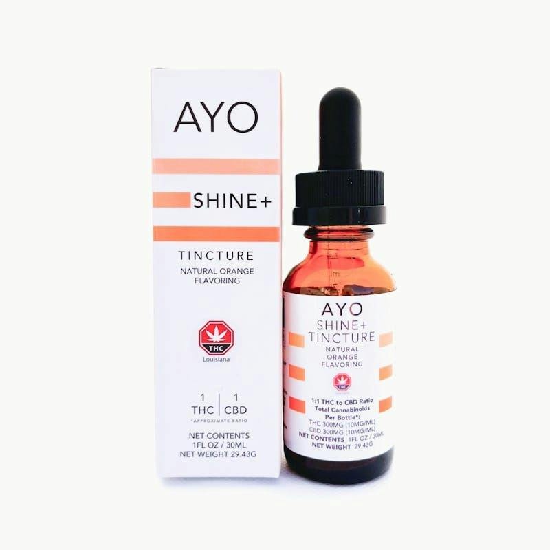 Ayo- Shine+ Orange Tincture 1:1 THC:CBD 30ml