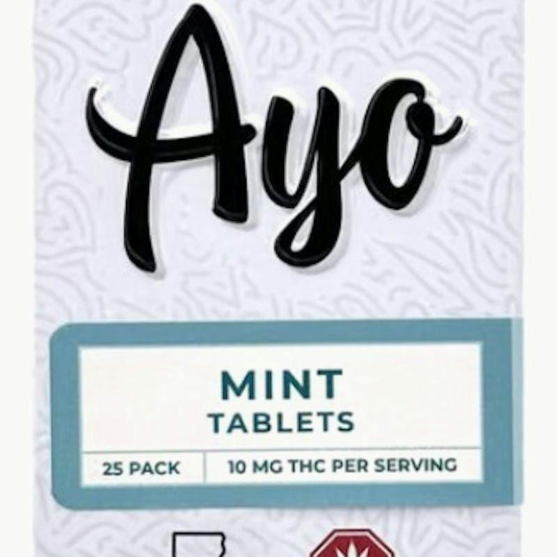 Ayo- Mint Tablets 250mg 25pk at NOLA Cannabis Westbank Dispensary