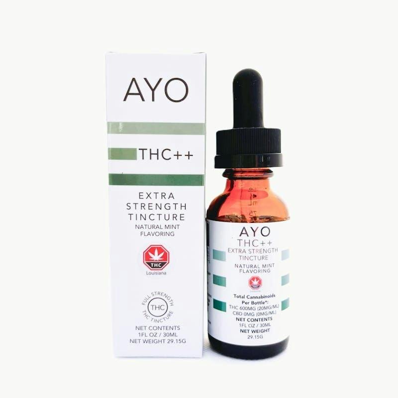 Ayo- Mint Tincture THC++ 600mg 30ml