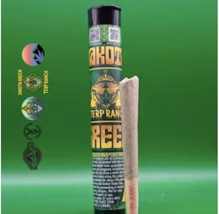 Dakota Green Cultivators | Camp Comfort | Pre Roll | 1g