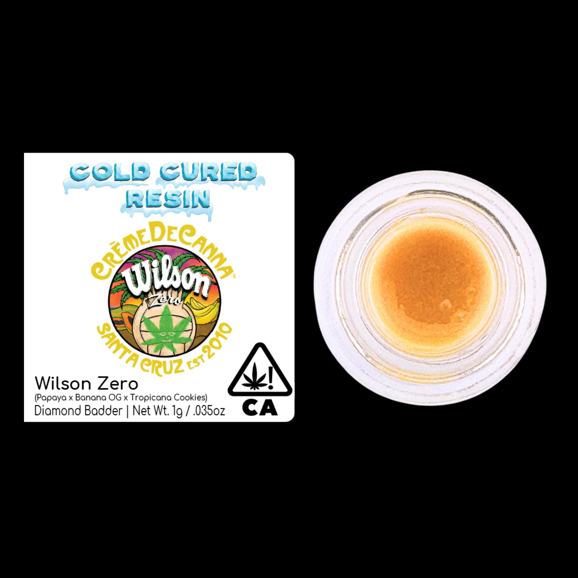 Crème De Canna — Wilson Zero