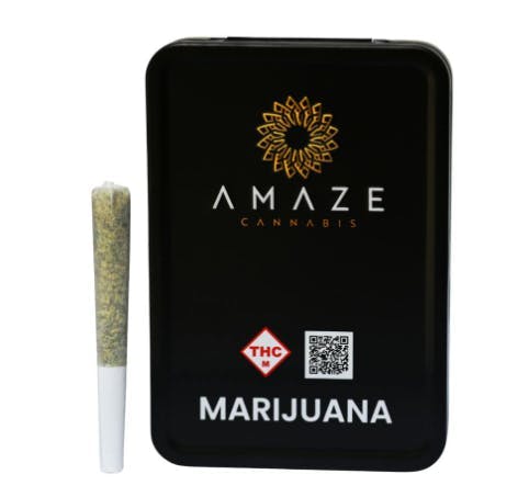 AMAZE Cannabis - Blueberry Clementine - [0.5g] 6pk Whole Flower Pre-Rolls by Amaze