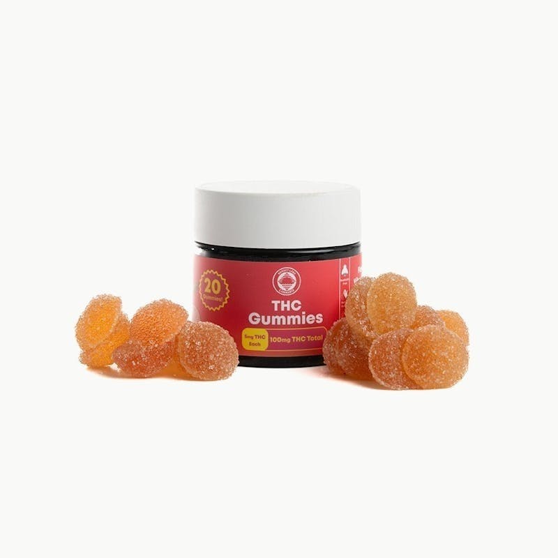 Sunset Lake- Citrus Punch Gummies 100mg THC by Sunset Lake