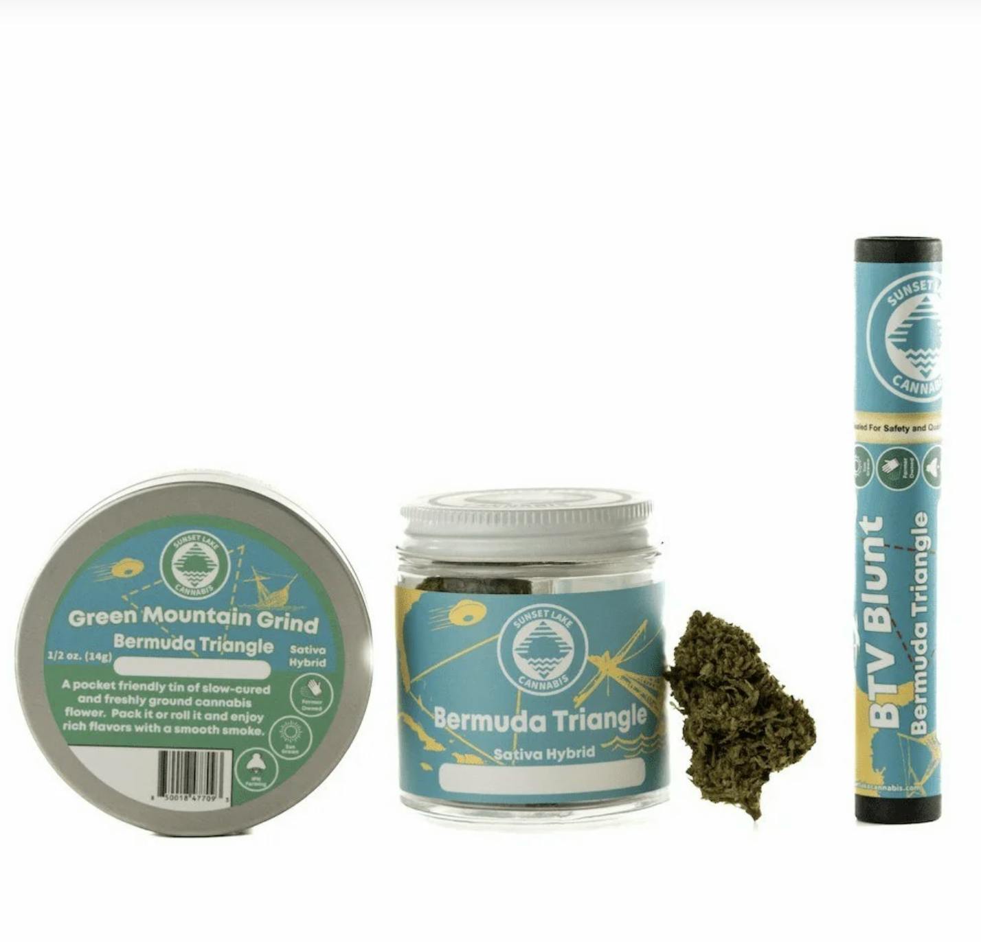 Sunset Lake- Bermuda Triangle BTV Blunt 1g by Sunset Lake
