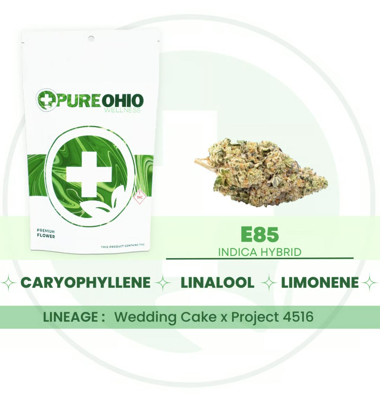 E85- 14.15g by Pure Ohio Wellness
