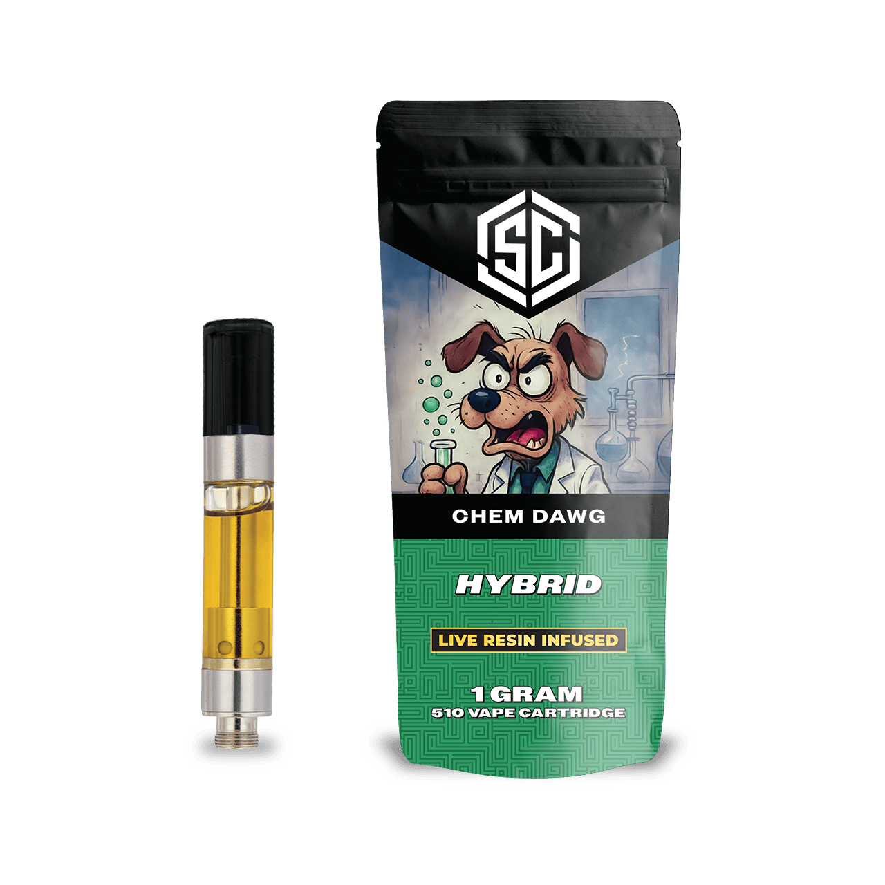 Chem Dawg | Live Resin Cartridge | 1g by Society C