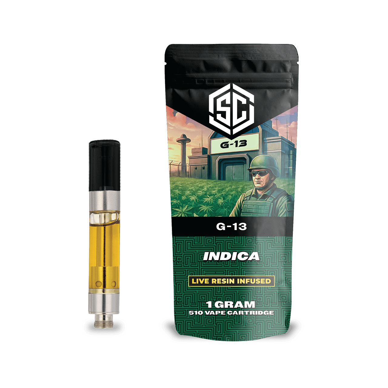 G13 | Live Resin Cartridge | 1g by Society C