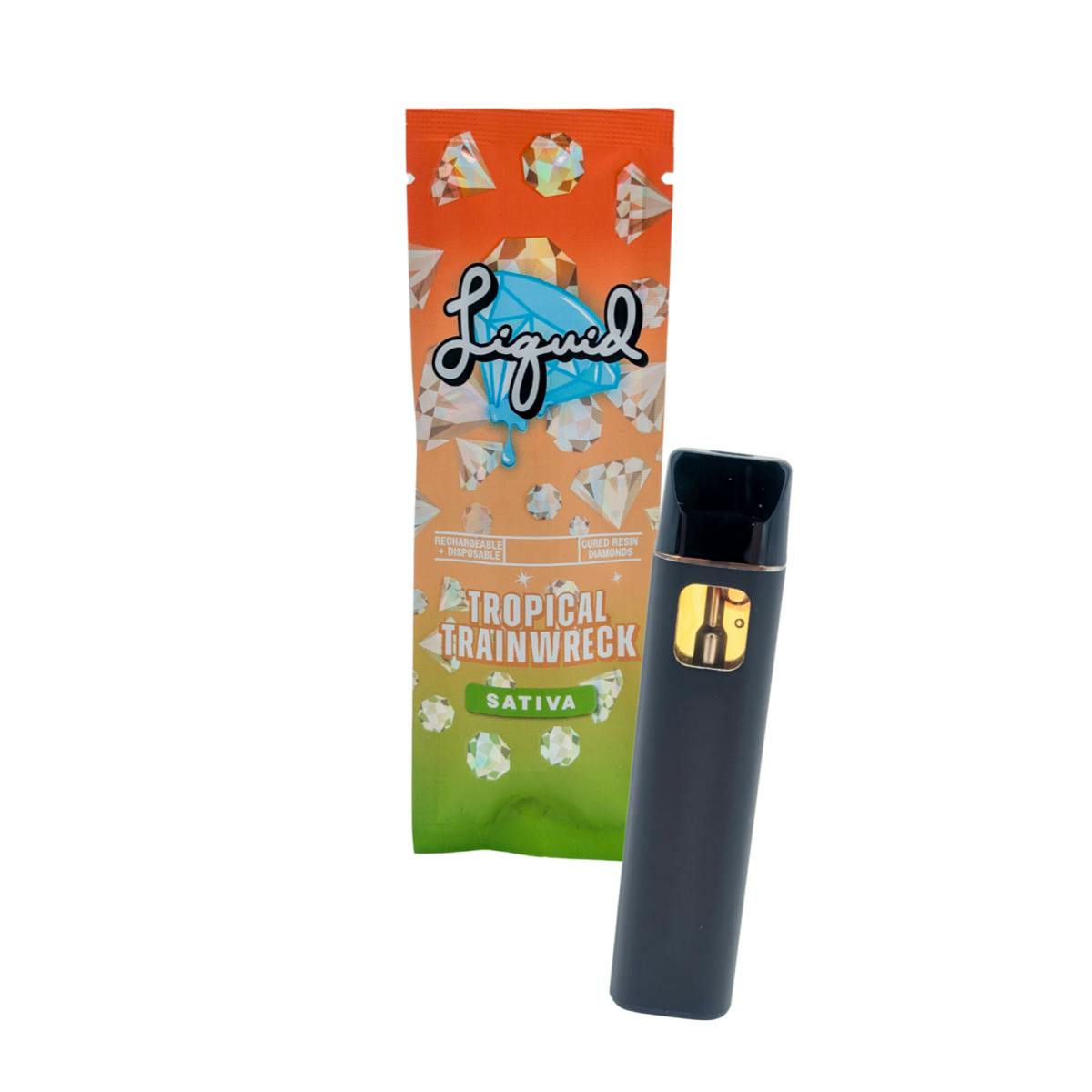 Tropical Trainwreck | 1g Cured Diamond Disposable | Liquid by Coastal Remedies