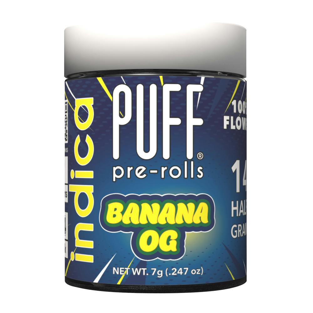 Banana OG Pre-Rolls 14pk - 7g by PUFF