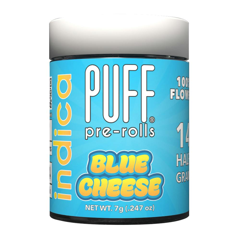 Blue Cheese Pre-Rolls 14pk - 7g by PUFF