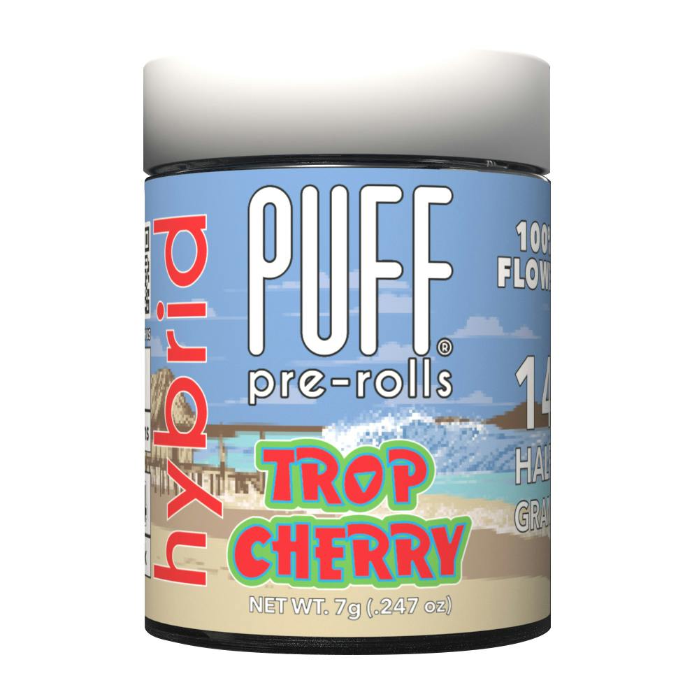 Trop Cherry Pre-Rolls 14pk - 7g by PUFF
