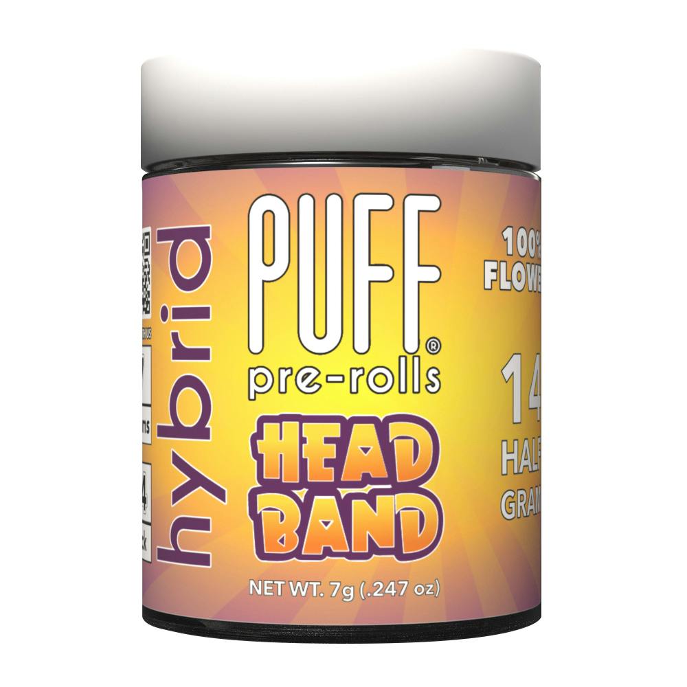 Headband Pre-Rolls 14pk - 7g by PUFF