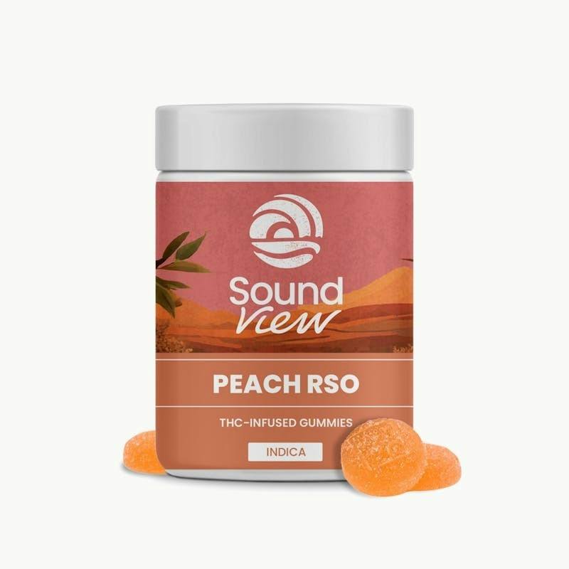 SoundView - Peach RSO Gummies 100mg 20pk by SoundView