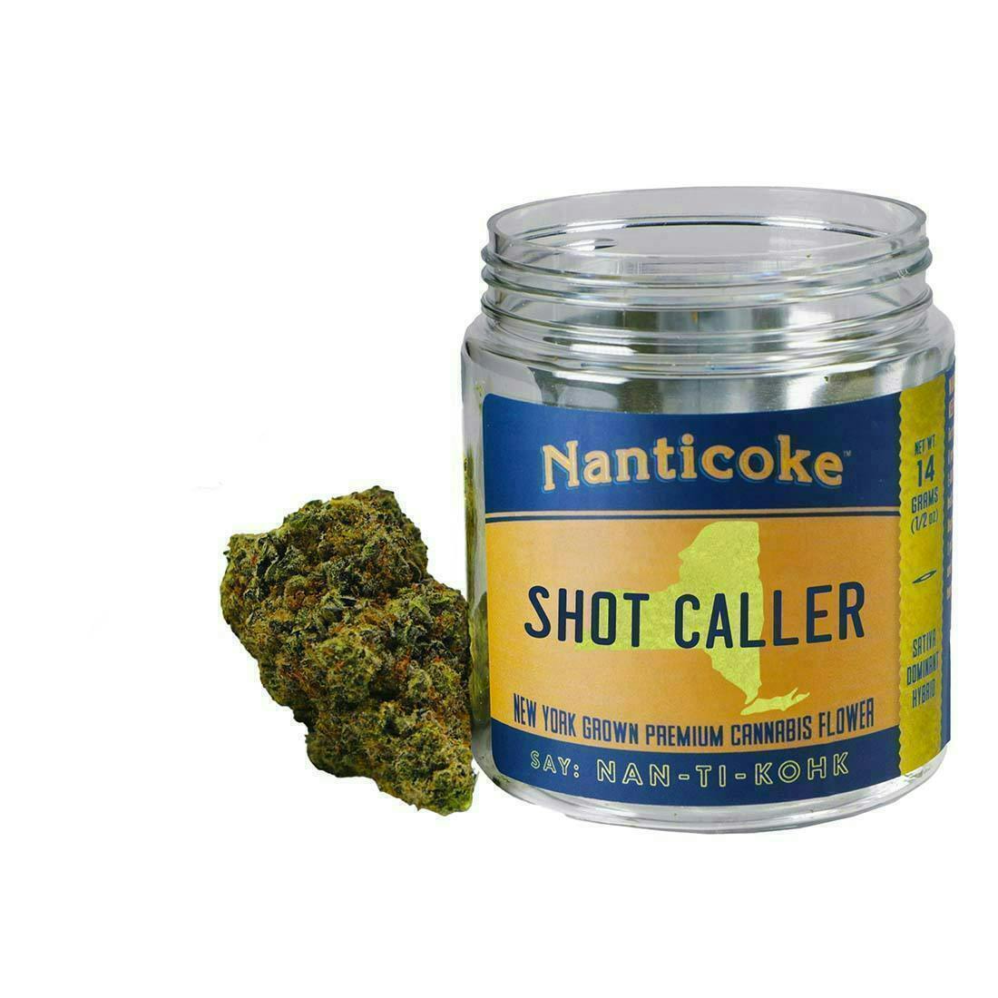 Shot Caller 14g Glass Jar