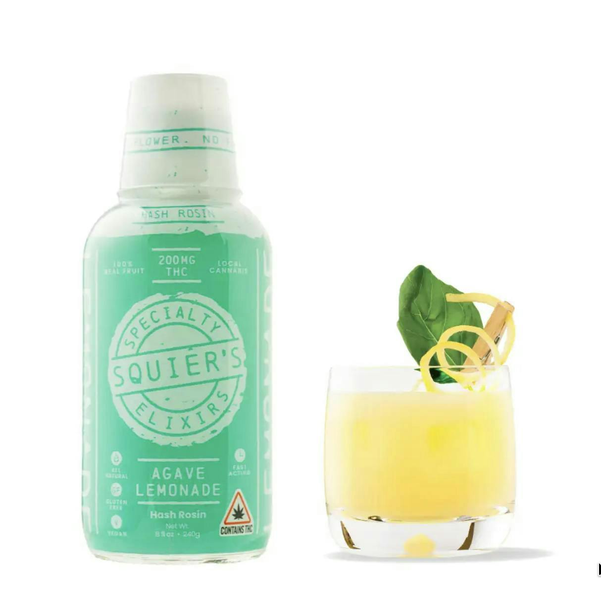 Agave Lemonade - 200mg THC Hash Rosin - Ready-To-Drink at JAR Cannabis Co. Dispensary - Carrabassett (Sugarloaf)