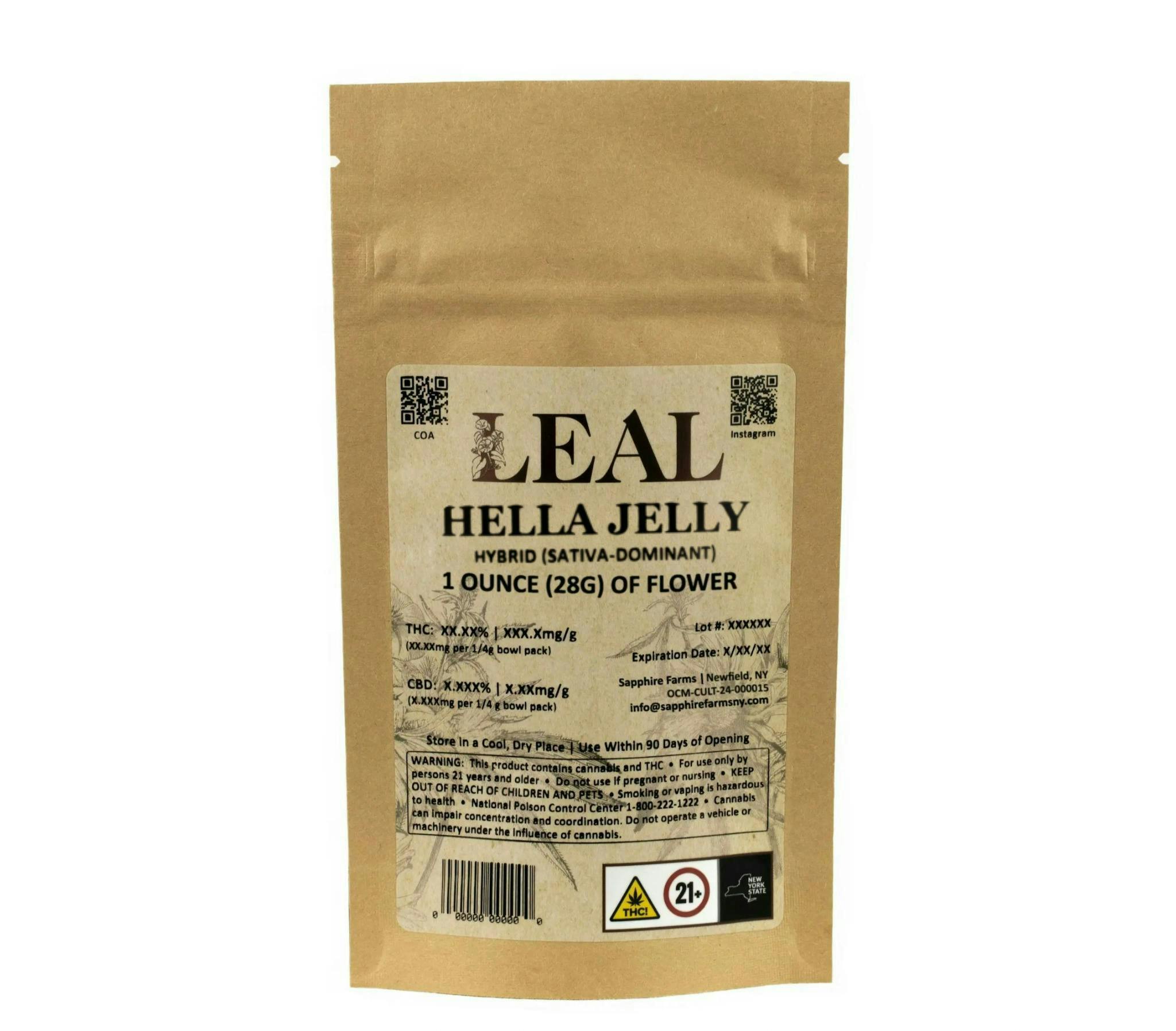 Hella Jelly | Flower | 28g by Leal