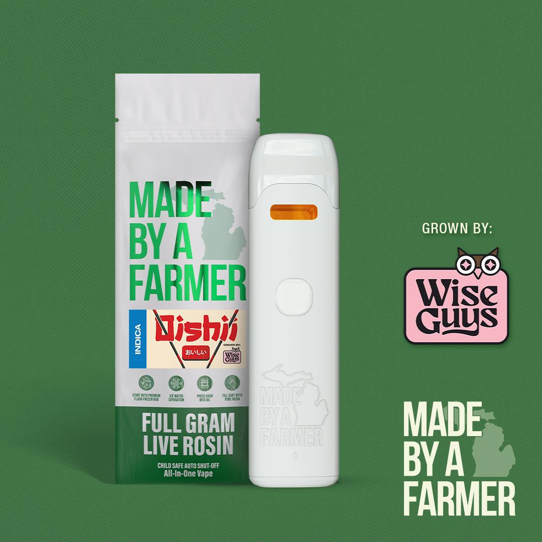 MBAF | Live Rosin 1G | Oishii by Made By A Farmer