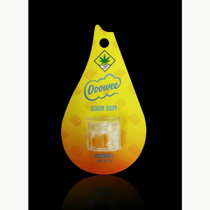 Sour Gum Sugar Wax 1g at Joe's 420 RX LLC